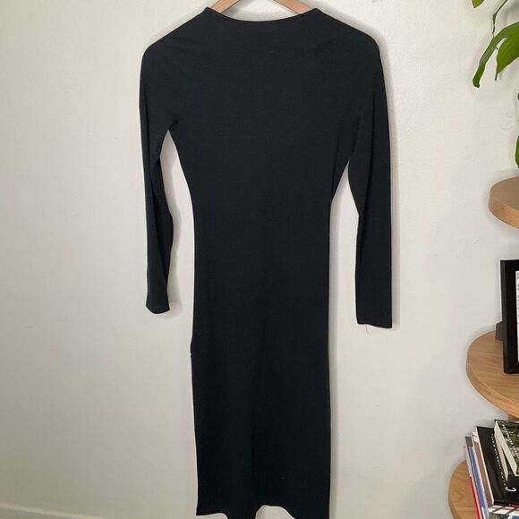 Anthropologie Front Tie Maxi Dress - Picture 4 of 10